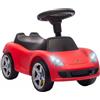 AIYAPLAY Macchina Cavalcabile per Bambini con Licenza Porsche, Rosso | Auto per Bambini 18-36 Mesi, Spinta Manuale, Clacson, Fari e Suono di Avviamento