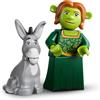 BRICK Flip LEGO Shrek - Serie di minifigure Fiona e asino, singolo | Shrek LEGO 71053 - Statuetta singola Lego da collezione