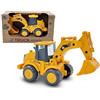 Cicili Escavatore giocattolo, mini escavatore, veicoli da cantiere per | Camion giocattolo in paglia di grano, in plastica, sabbiera giocattolo per bambini dai 18 mesi in su, regalo per ragazzi