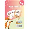 Kölner Lernspielverlag cosa manca? 5-6: set di carte per la scatola forata