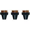 Polti PAEU0297 Kit 3 Spazzolini, Setole in Ottone