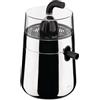 Alessi Toru NE02 B - Spremiagrumi Elettrico di Design, in Acciaio Inossidabile 18/10 e Resina Termoplastica, Presa Europea, 85W, Nero