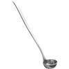 FUNOMOCYA Cucchiaio Multiuso a Manico lungo Acciaio Inossidabile Argento | Zucchero e Cereali, Facile da Pulire, Presa Ergonomica, Utensile Cucina Professionale