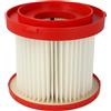 vhbw 1x filtro sostituisce Milwaukee 4931465230, 4058546360368, 4932478754 per aspirapolvere - Filtro HEPA anallergico