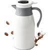 Taurion Thermos da 1,9 l con indicatore di temperatura: pistone interno in vetro ispessito, caraffa termica per 24 ore, teiera termica per casa e ufficio