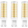 Generic Lampadine LED G9 12W, Sostituzione Alogena 100W 1000lm, Nessuno Sfarfallio IRC >80, 3000K/4000K/6000K, per Lampadari di Cristallo