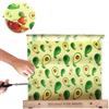 Kinesgsg Involucri di Cera D'api Riutilizzabile, Involucri Alimentari in Cera Dapi | Carta Cerata D'api di Cotone Biologico, Copertura Ecologica Per Snack, per Frutta, Formaggio, Verdura, Pane
