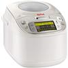 Tefal Multicooker rk8121 45 in 1, 750 W, 5 l capacità, 45 Koch funzioni, funzione di mantenimento del calore, Display LC, con ricettario incluso, bianco