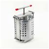 MotiveTech Schiacciaverdure in Acciaio Inox Multifunzione, Torchietto Premitutto | Torchio da Cucina con Contenitore Perforato Resistente Ruggine, Disidratatore Manuale, , 2500ML