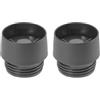 EMSA, Travel Mug 513857 - Coperchio di ricambio per tazza termica da 0,36 litri e 0,5 litri, colore: Nero (2 pezzi)