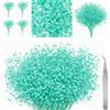 ACKKOR 60 Pezzi Fiori di Gipsofila Pressati Essiccati con Pinzetta, Fiori Naturali di Baby Breath per Resina, Artigianato Fai-da-Te, Scrapbooking e Decorazioni Torte (Blu)