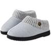 DUNLOP Ciabatte Donna Invernali, Pantofole Donna Chiuse Dietro con Suola Antiscivolo Memory Foam