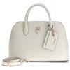 GUESS borsetta borsa a tracolla Patsie Two Compartment Satchel Cream White avorio