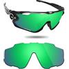 Fiskr Lenti polarizzate di ricambio compatibili con occhiali da sole Oakley Jawbreaker OO9290, resistenti agli urti e vestibilità perfetta