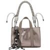 SUN68 Borsa donna a mano/tracolla mini bag ecopelle metallic acciaio B27SU04 Y46215