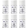 Adidas Star UEFA Champions League Deo Roll-On Anti Transpirant 72H Extra Fresca, con fragranze aromatiche e agrumate, protezione contro forti sudorazioni e odori corporei, confezione da 6 pezzi