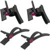 Chuancheng Confezione da 4 fermagli per capelli per sezioni e styling per asciugacapelli Dyson Airwrap, accessori per capelli per rulli, 2 fermagli per capelli larghi 2 fermagli per capelli a sezione, rosa