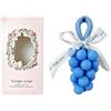 Generic Sapone all'uva su una corda, sapone fatto a mano a forma di grappolo d'uva, saponi aromatici decorativi alla frutta per lavare le mani, bagno a casa, regalo pratico per gli appassionati di decorazione