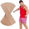 XIJEQOW 50 Pezzi Tape Sportivo logico - Strisce Pretagliate 20x4cm, Nastro logico Elastico per Supporto Muscolare e Articolazioni, Ideale per, Palestra e Running - Colore Carne