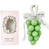 Generic Sapone all'uva su una corda, sapone fatto a mano a forma di grappolo d'uva, saponi aromatici decorativi alla frutta per lavare le mani, bagno a casa, regalo pratico per gli appassionati di decorazione