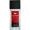 LA RIVE Deodorante spray per uomo, Red Line, 80 ml, deodorante spray da uomo