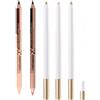 PROFEXCH 2 pezzi matita doppia per sopracciglia/eyeliner e correttore, 3 correttori con temperino, impermeabile, anti-sbavatura, a lunga durata, multiuso