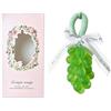 Generic Sapone all'uva su una corda, sapone fatto a mano a forma di grappolo d'uva, saponi aromatici decorativi alla frutta per lavare le mani, bagno a casa, regalo pratico per gli appassionati di decorazione