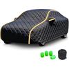 XLHWZS Telo Copriauto Antigrandine compatibile con Mercedes classe E220d S213|Telo auto con fodera interna spessa,traspirante,resistente vento,all'acqua,UV graffi,adatto stagioni