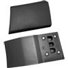 Vectzeta N/S Sinistra Centro Modanatura Pilastro B Rivestimento Striscia di protezione Articolo Sportello carburante, per Ford, per Transit Tourneo, per Custom Trim (Trim Moulding Black Cover)