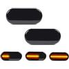 Litemai Indicatore Direzione 2 Pezzi Per Bora Per Golf 3 4 Per Passat 3BG Per Polo SB6 Per SEAT Ibiza Per Leon Per Skoda Led Indicatore Laterale Dinamico Disabilita Luce Segnale Luce Segnalazione