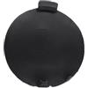 Opatiny Copertura dell'occhiello di traino per Mazda 3 Hatchback 2019-2023, tappo gancio paraurti posteriore sinistro destro, OEM BCKN50EK1 BCKN50EL1, plastica nera (destra)