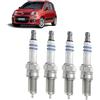 OP Kit 4 candele ZKR7 compatibile con Fiat panda 312_ 1.2 Benzina 2012+