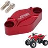 BIUGERCN Blocco Freno di Stazionamento ATV, per ATV e Quad, per Raptor 700 660 Rosso | Piastra CNC per Freno di Stazionamento, Design Universale, per Raptor 700 660 350 TRX 450 LTZ 400 Banshee 350 KFX 400 450