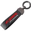 NEOOX Moto In Fibra Di Carbonio Corda Di Cuoio Portachiavi Portachiavi Per Honda CBR Fireblade CBR1000RR CBR Fireblade 2008-2017 Moto Portachiavi (Colore : Nero, Size : Normal)