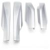 Fguiieqj Per Toyota Per RAV4 XA30 2006-2012 Copri barre portatutto per auto 4 pezzi/set Copri barre portatutto Barra Portapacchi(4Piece-Silver)
