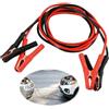 Wafuesh Cavo di avviamento Alu-Tec - 2,5 m di lunghezza, 12 V e 24 V, robusto alluminio rame con morsetti completamente isolati in pratica custodia, conforme alla norma DIN 72553 per massime prestazioni e