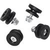 ZwaitL Professionale Caschi Tronco Staffa Piastra Base Boccola Pad Fibbia Distanziali Fissaggio Rapido Accessori Motore 4 Pezzi/set Cuscino