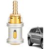 Generic Ugello Aria Pneumatici Auto Accessorio Auto A Tenuta Stagna Anti Perdita | Adattatore Attacco Rapido Gonfiaggio Per Pneumatici Per Auto, Veicoli, Rimorchio, Camper, Berlina, Pickup, Moto, ATV E Mo