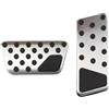 FAHBSTR Copri Pedali Per Jeep Per Wrangler JK 2007-2017 Auto AT Gas Freno Pedale Pad Poggiapiedi