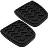 Click&Fit Gommini Pedale Freno Frizione per Toyota Avensis x2 31321-52010 | 2000-2015. Per iQ e Avensis Verso. Copripedale freno frizione nero. Solo cambio manuale