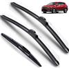 Autopixl Qualità OEM 3 Pz/set Anteriore Posteriore Parabrezza Tergicristallo Kit for Suzuki SX4 Hatchback SUV 2018 2017 2016 2015 2014 2013 2012 26 14 10 Vestibilità perfetta per parabrezza