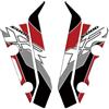 nvkjfdnjk Per BMW S1000XR S 1000 XR 2020 2021 2022 2023 2024 Adesivo Protettivo Per Parafango Anteriore In Gel 3D Per Moto Adesivi Per Protezione Vernice Accessori Decalcomanie