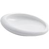 GEDY G-Iside Portasapone Bagno Bianco, Misure e Peso Prodotto: 2,9X15,2X11,5 CM & 0,15 kg, Porta Sapone Solido Realizzato in Resina e Sabbia, Design R&S Gedy, 2 Anni di Garanzia