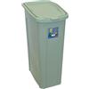 Duplast porta biancheria margherita 35 litri slim colore verde