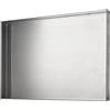 Baldassare Agnelli Pentole Agnelli, COAL49/4D60, Teglia Rettangolare con Bordi Dritti, Alluminio, Bianco
