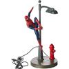 Paladone Lampada da Scrivania Spiderman Lampada a Forma di Lampione, Regalo per Fan del Multiverso