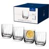 Villeroy & Boch - Rose Garden Bicchiere D'Acqua Set 4 Pezzi 250 ml Trasparente, Lavabile in Lavastoviglie, Bicchieri da Acqua, Whisky o Gin Tonic, Bicchiere, Bicchieri Drink, Set Bicchier, Cristallo
