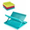 TrAdE Shop Traesio Trade Shop - SCOLAPIATTI PIEGHEVOLE IN PLASTICA COLORATA SCOLA PIATTI ACCESSORIO DA CUCINA -