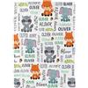 NIBESSER Coperta Personalizzata con Nome Plaid Personalizzato Comodo Morbido Coperta Pile Caldo Invernale Idea Regalo per Natale Matrimonio Compleanno Anniversario, Animali, 76x100cm
