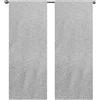 emmevi Tende Casa Finestre Porte Interno Coppia 2pz Tessuto Semitrasparente Elegante Moderna 60x150 Grigio